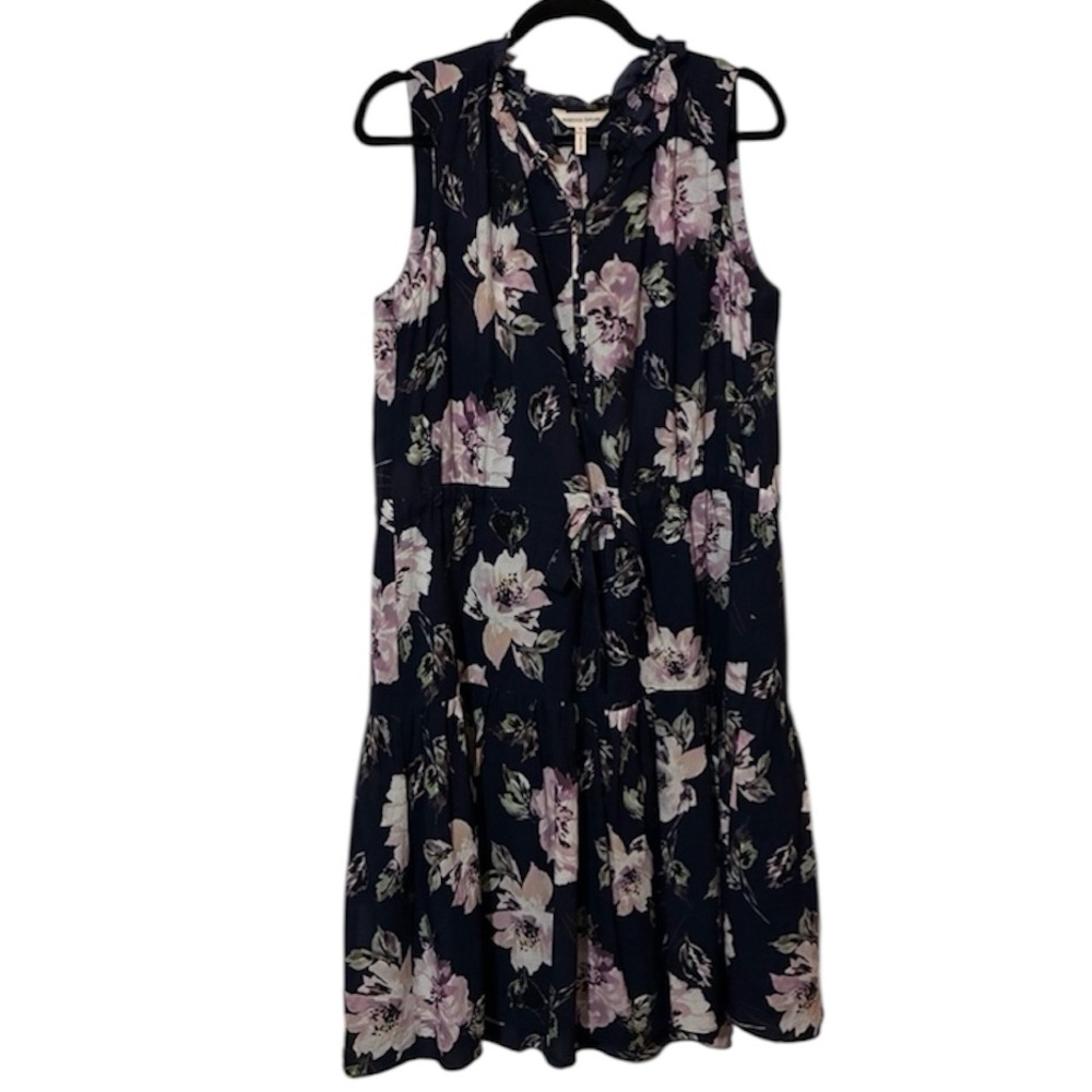 Rebecca Taylor Magnolia Floral Sleeveless Silk Dress Size 10 -As Seen on TV - Picture 10 of 15